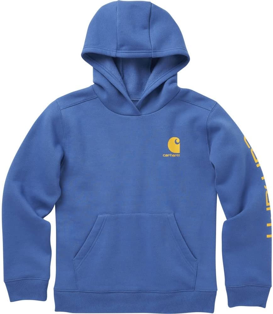 Carhartt Boys' Long-Sleeve Hooded Graphic Sweatshirt